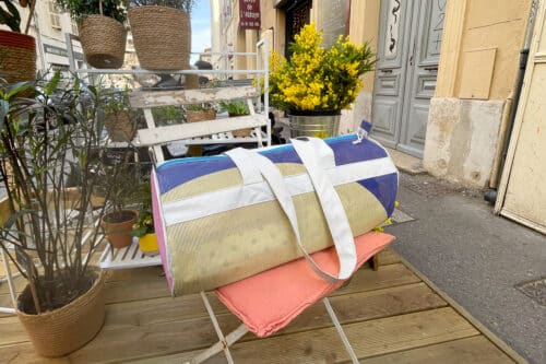 tomo 4.0, Les b&acirc;ches des JO 2024 deviennent des pi&egrave;ces de mode &agrave; Marseille avec Tomo 4.0, Made in Marseille