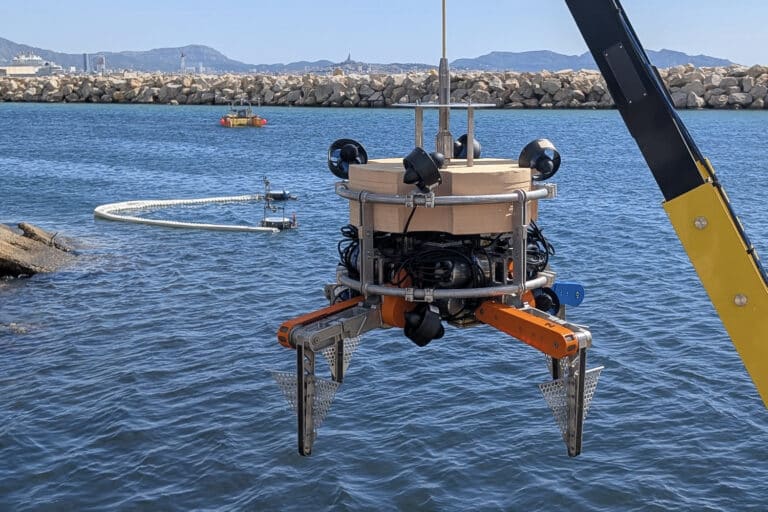 Vidéo | Des drones marins détectent et capturent les déchets à l&rsquo;Estaque