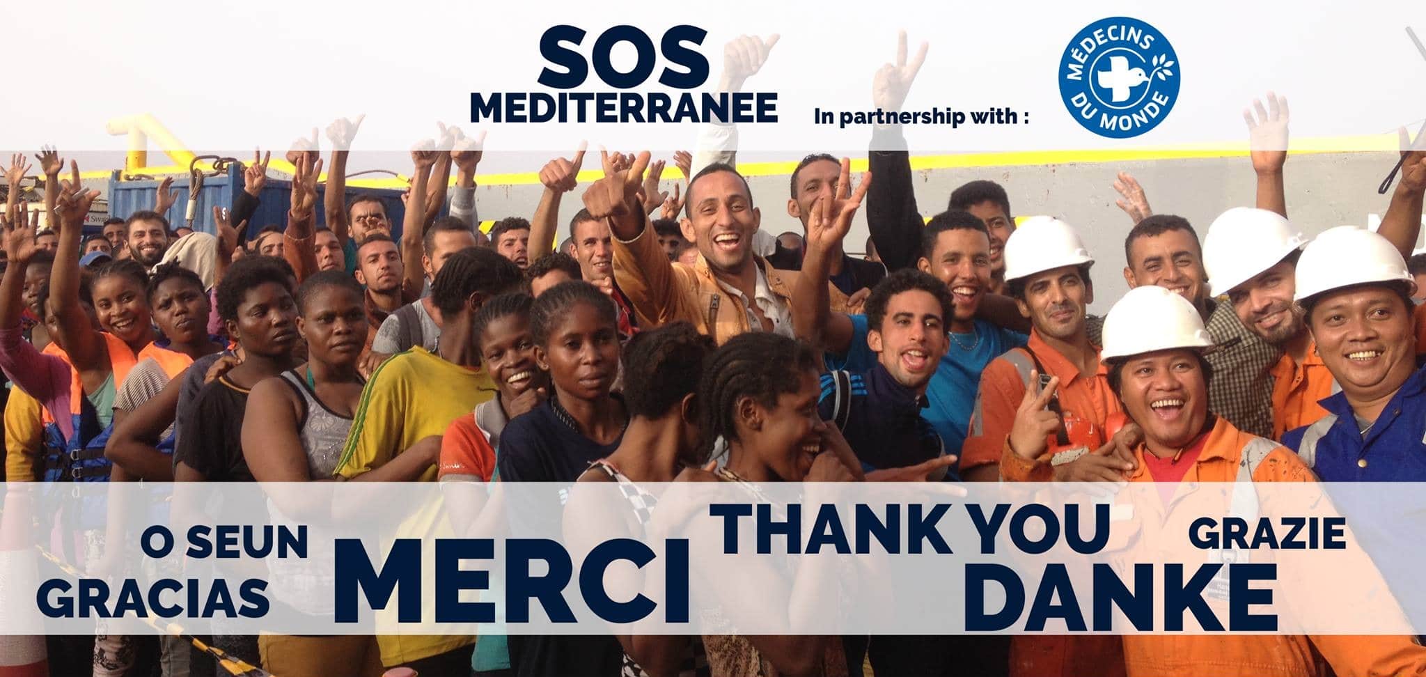 SOS Méditerranée mobilise des fonds pour aider les réfugiés en mer