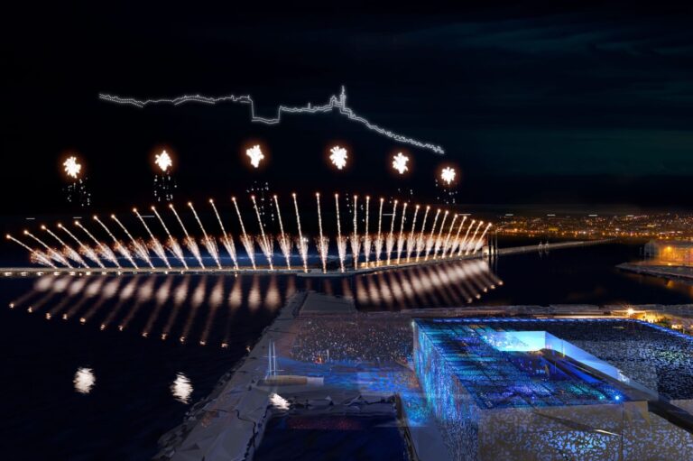 Spectacle de drones et concert des Gipsy Kings ce 26 avril à Marseille