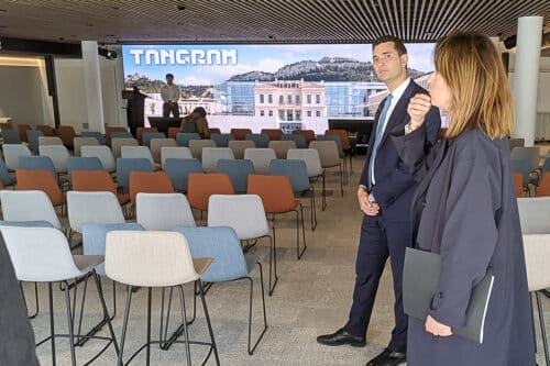 tangram, Tangram, le nouveau centre d&rsquo;innovation et de formation de CMA CGM, a ouvert &agrave; la Pointe-Rouge, Made in Marseille
