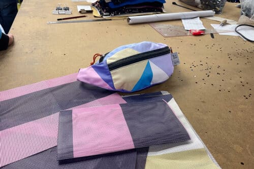 tomo 4.0, Les b&acirc;ches des JO 2024 deviennent des pi&egrave;ces de mode &agrave; Marseille avec Tomo 4.0, Made in Marseille