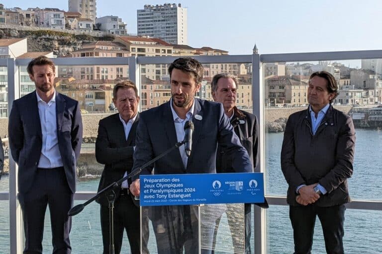 Vidéo | JO 2024 : la tribune sera déplacée de la Corniche à la plage confirme Tony Estanguet