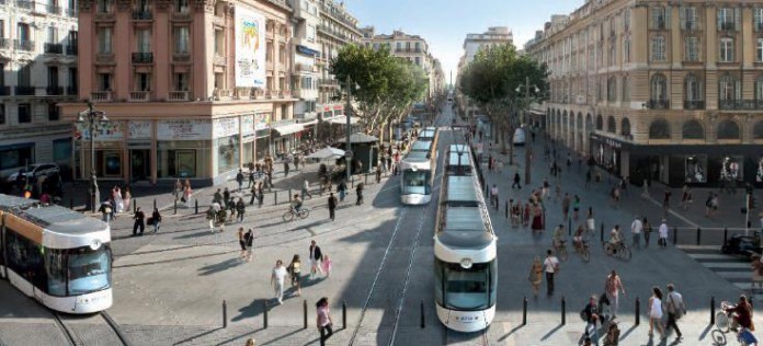 tramway-rue-rome-marseille