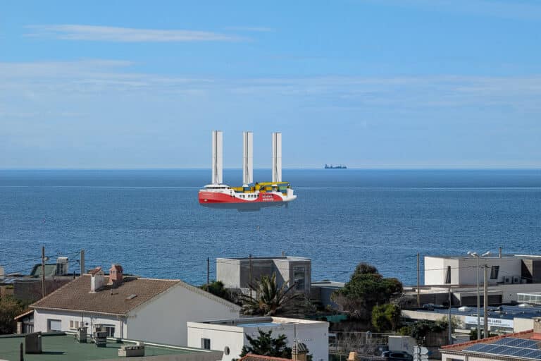 À Marseille, la décarbonation du transport maritime passe par la voile