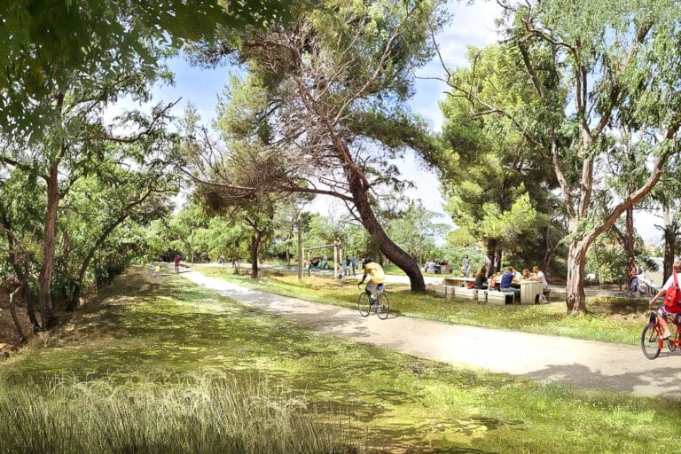 Le Boulevard Urbain Vert doit relier le Roy d&rsquo;Espagne à la Pointe-Rouge en 2026