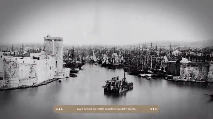 Vidéo – Revivez l&rsquo;Histoire du port de Marseille en 4 minutes