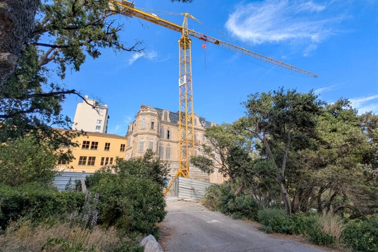 Les travaux battent leur plein à la Villa Valmer pour une ouverture du « Culture hôtel » en 2028
