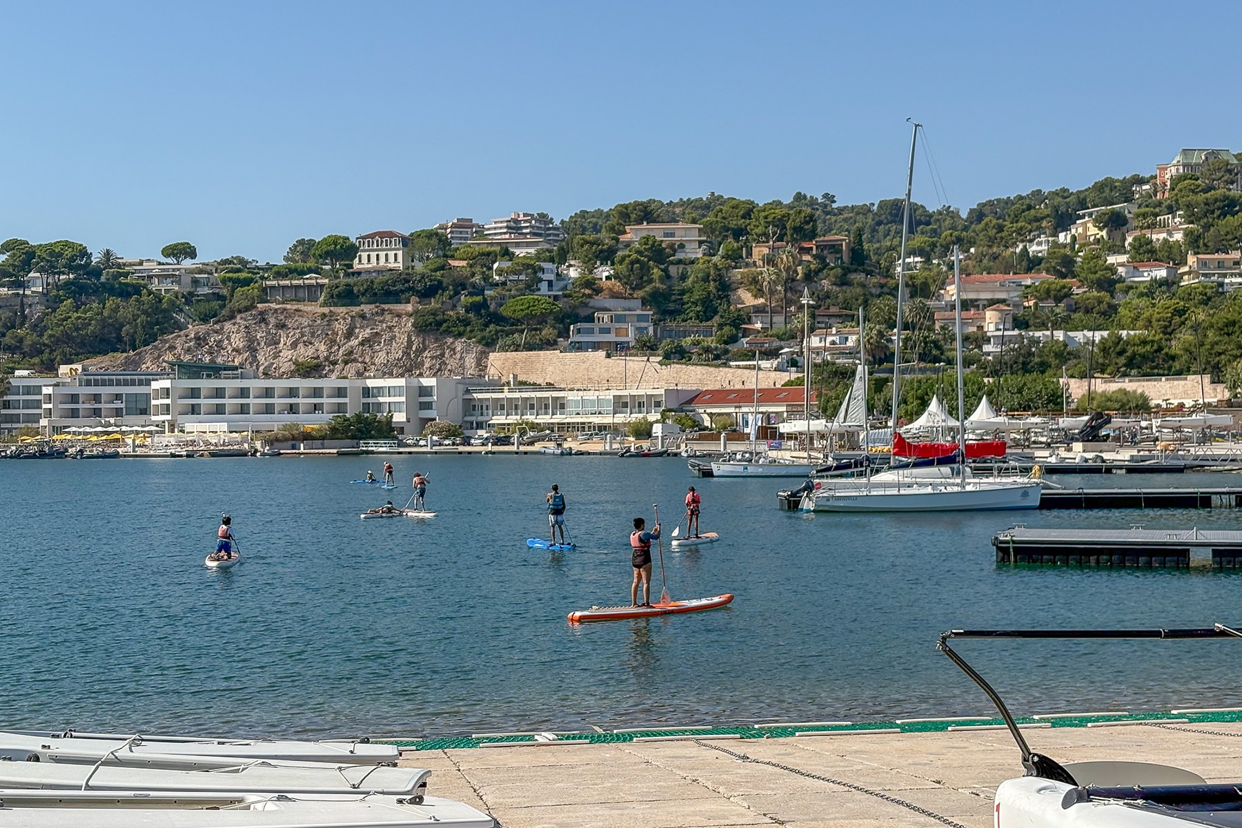 base nautique village été marseillais