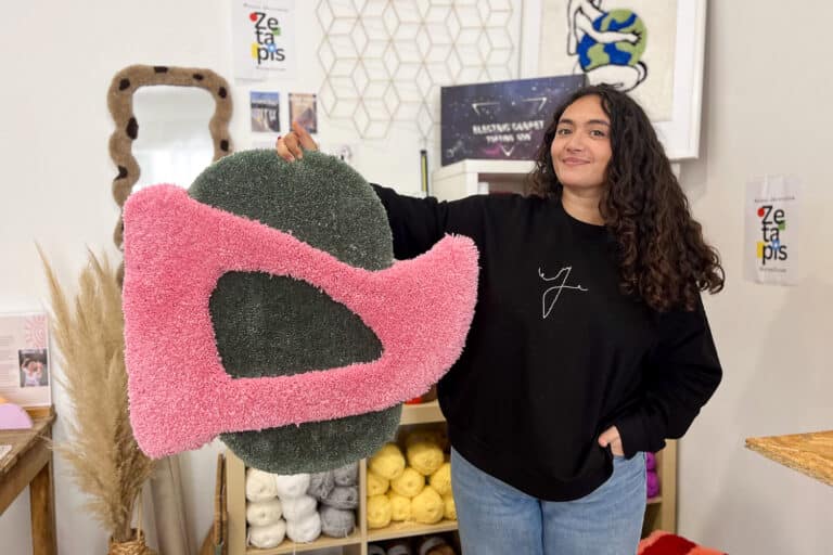 Installé à Baille, l&rsquo;atelier marseillais Ze Tapis transforme la laine en créations uniques